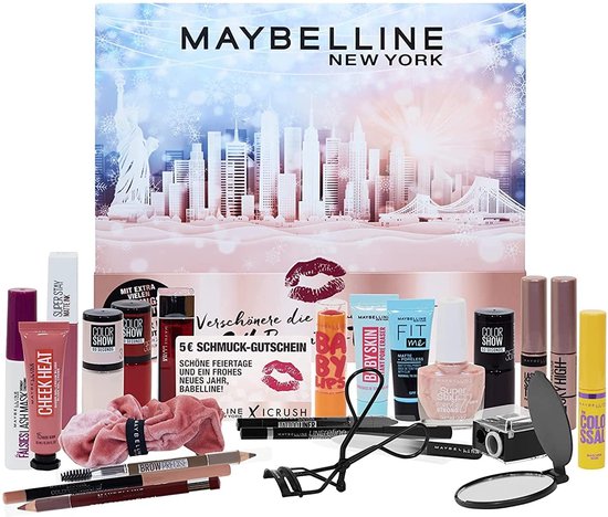 Maybelline New York Adventskalender Maybelline 2021
