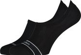 Calvin Klein damessokken Alice (2-pack) - onzichtbare sneakersokken - zwart - Maat: ONE SIZE