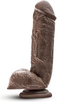 Dr. Skin - Mr. D. Dildo Met Zuignap 21 cm - Chocolate - Sextoys - Dildo's  - Dildo - Dildo Normaal