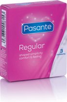 Pasante Regular condoms 3 stuks - Drogist - Condooms - Drogisterij - Condooms