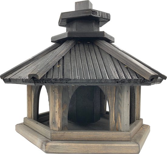 Vogelhuisje met Voedersilo van Garden Spirit