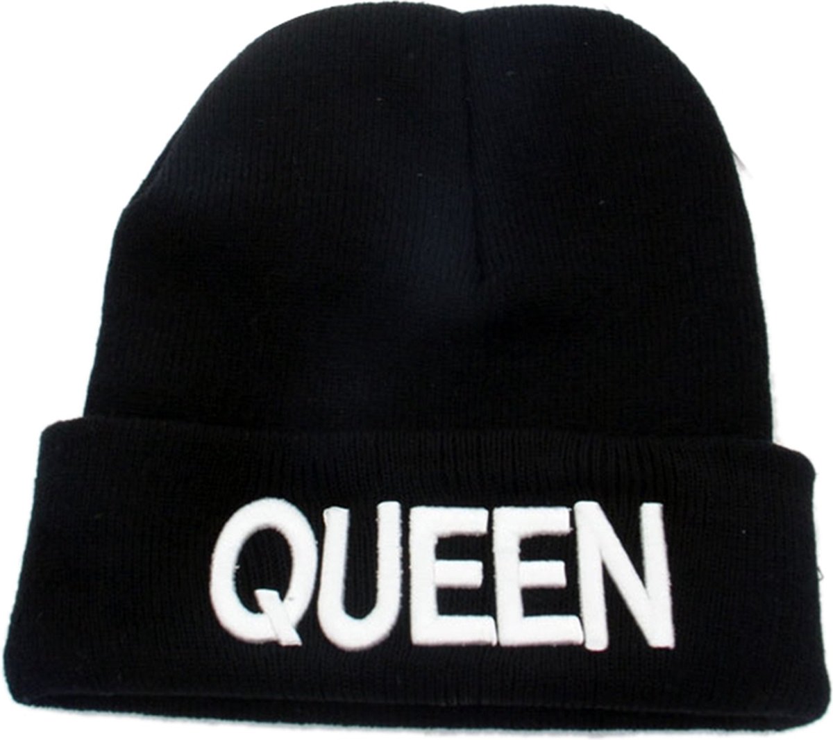 Winkrs | Beanie "Queen" Zilver | Muts | Hoofddeksel | One Size Unisex