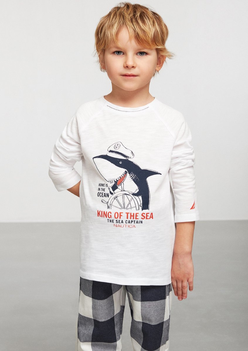 Nautica - Kinderen Pyjama Set, Lange Mouwen - 5/6