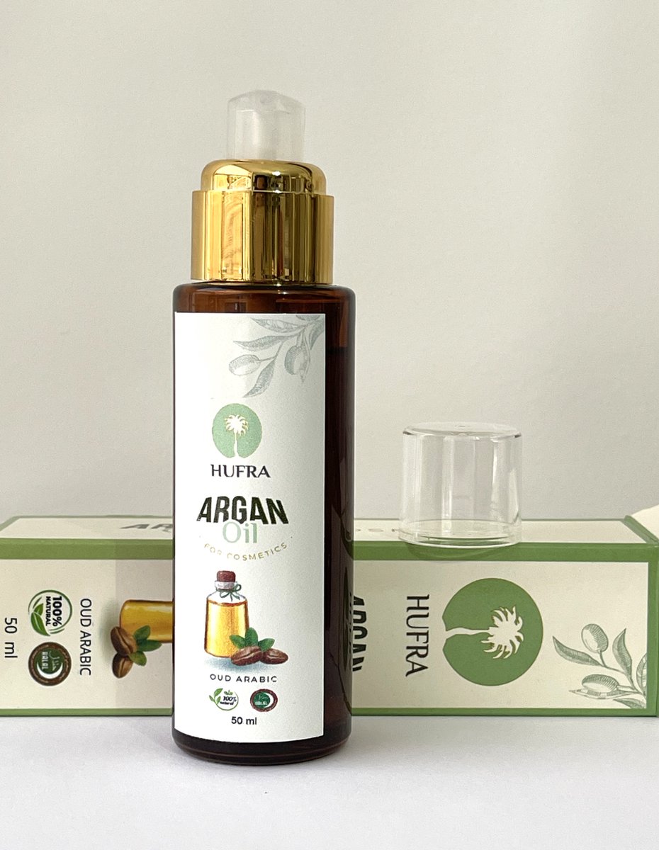 Hufra 100% pure argan olie (Oud Arabic)