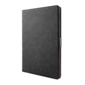 Premium Leren Boekmodel Hoes Geschikt Voor iPad Air 1 2013 - 9.7 inch - A1474 - A1475 - Zwart