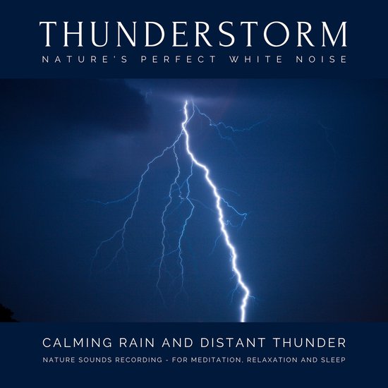 Calming Rain and Distant Thunder - Thunderstorm Nature Sound ... - cover
