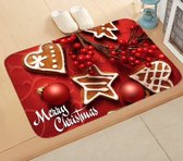 Deurmat - Merry Christmas Cookie -  Droogloopmat - Kerstdecoratie - Deurdecoratie