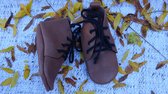 Sluffies Anne - cognac babyschoenen