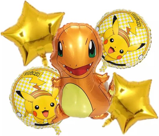 Pokemon Charmander Ballonpakket Droom Thema Party Decoratie Pokemon Knuffel - Pokemon Speelgoed