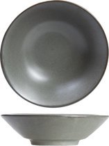 Jay Hill® - Bol à soupe - Pinta Ø 21 cm - Passe au lave-vaisselle - Motif Uniek sur chaque bol - Porcelaine - Grijs