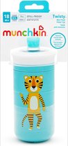 Munchkin Twisty Mix & Match - mok met snavel - 266 ml - blauw - 180 g - Beer - Tijger - Flamingo