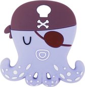 Chewzoo® - Bijtketting Stevig - Kauwketting - Octopus Piraat - Paars