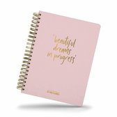 [Planner] | [Roze] | 192 pagina's | Hardcover | [My Pink Planner] | [Studio Stationery] | Planner, jaarplan, notes | Organizer | Beste Planner | To Do List |Structuur |  Focus | Haal Je Doelen | Spiraalgebonden |  Agenda