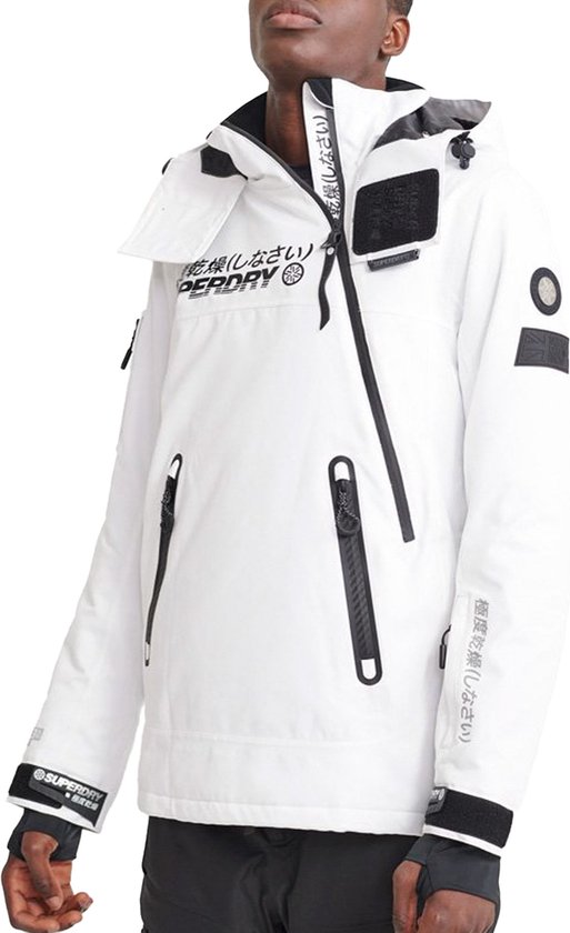 Veste de sports d'hiver Superdry Snow Rescue - Taille M - Homme - Blanc /  Noir | bol.com