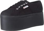 Superga 2802-cotw - dames gymnastiekschoenen - zwart - 42.5 EU