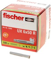 Fischer universeelplug ux 6x50r