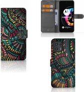 GSM Hoesje Motorola Edge 20 Lite Flip Case Aztec
