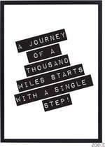 Poster A Journey of a Thousand Miles - 30x40cm