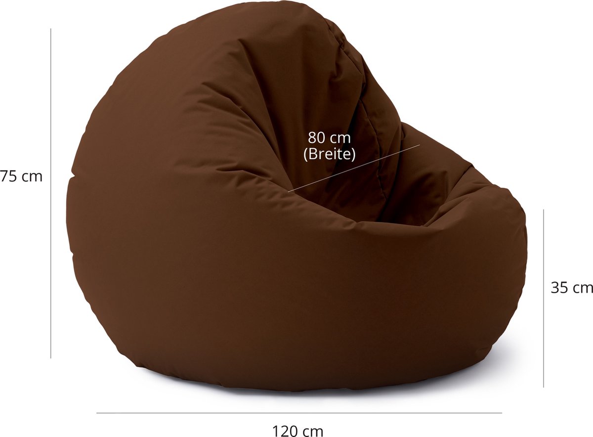 Brandsseller Outdoor Opblaasbare Poef, Diameter 55 X 25 Cm Waterafstotende Zitzak Voor Tuin Terras Woonkamer En Strand Weerbestendig Gemakkelijk Te Reinigen Olijfgroen 2127759664