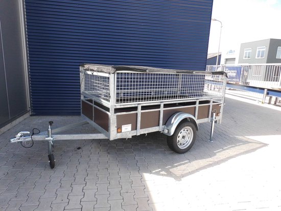 Steunwiel, neuswiel aanhangwagen Ø48 200x50 | bol.com