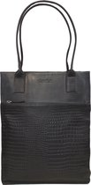 DSTRCT Limited Croco Shopper Laptoptas Zwart