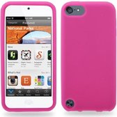 Silicone Bescherm-Hoes Skin Hoesje voor iPod Touch 5G - 6G -7G Roze