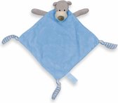 Funnies Beer Tutdoekje Blauw 35 x 35 cm