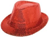 disco hoed rood