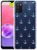 Hoesje Geschikt voor Samsung Galaxy A03s Ankers II