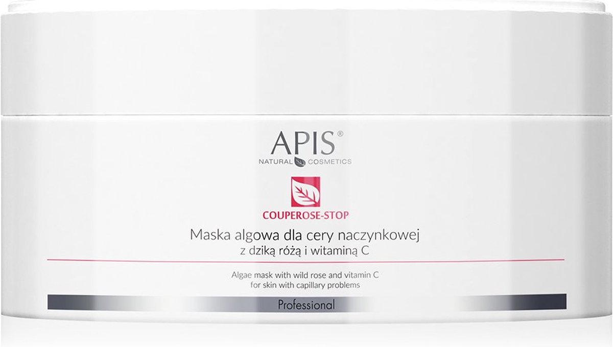 Couperose-Stop Algenmasker voor de capillaire huid met rozenbottel en vitamine C 100g