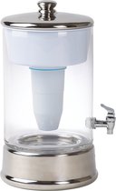 Zero Water 9.0 Liter|Koken en Tafelen| Glazen waterkan Filtersysteem - Incl 1 filter - met twee filters extra filters