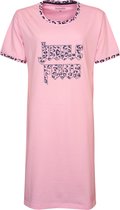 Irresistible Dames Nachthemd - 100% Katoen - Roze - Maat XXL