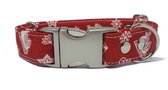 Ho Ho Ho hondenhalsband kerst maat L/ Ho Ho Ho collier du chien noël taille L