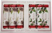 Viv! Home Luxuries - Kerst Festive Fudge Crackers - 6 stuks