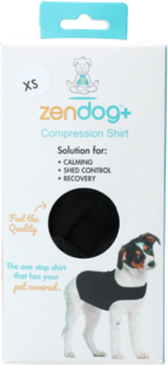 ZenDog Compression shirt M – Hondenvest – Hondenjas tegen angst en stress –  Anti... | bol.com