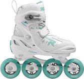 Bol.com Roces - Inlineskates - 30-35 - Kinderen - wit/lichtblauw/zilver aanbieding