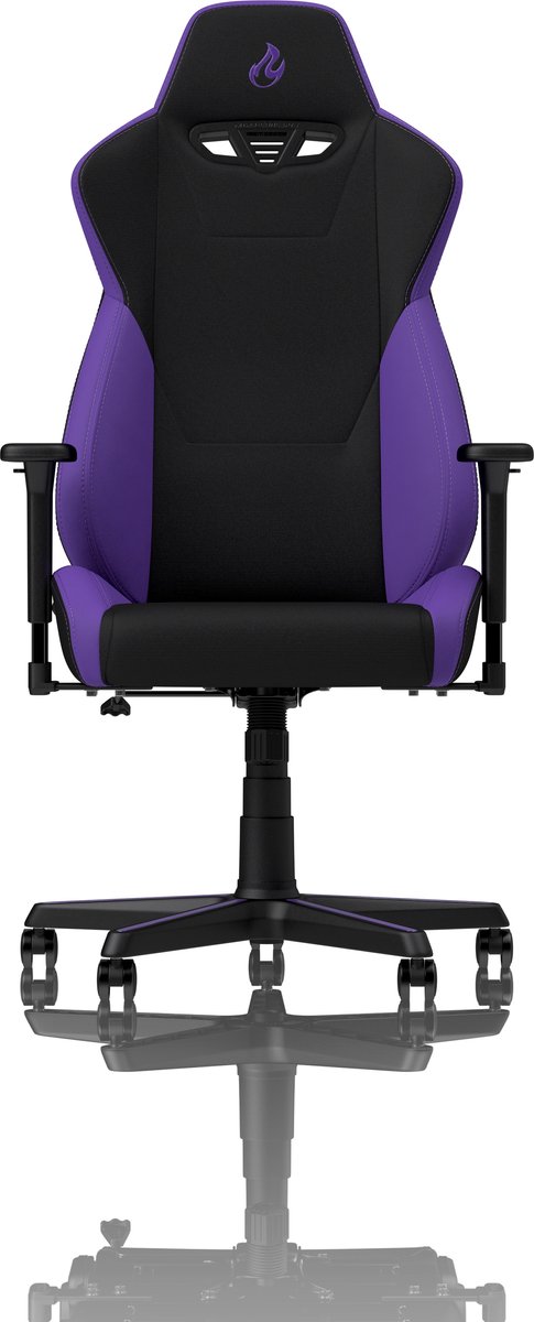 Nitro Concepts S300 Gaming Chair, Zwart/paars