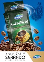 Haseeb Coffee - zonder kardemom - 2x 500g