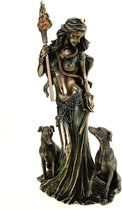 MadDeco - beeldje godin der magie - hekate - bronskleurig
