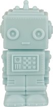 Lampje kinderkamer / kinderlampje: Robot - grijs blauw | A Little Lovely Company