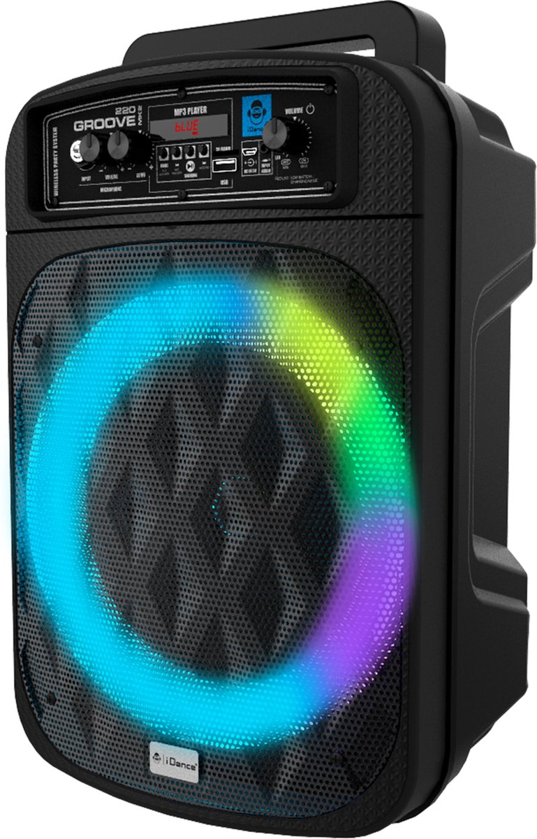 Idance - Enceinte DJ Karaoké IDANCE GROOVE 220 de 100W - Lecteur