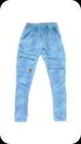 Broek Jeans Strak Licht blauw 5 cm langer