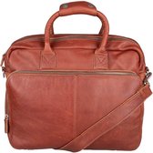 Cowboysbag - Laptoptassen - Laptopbag Sollas 15 inch - Cognac