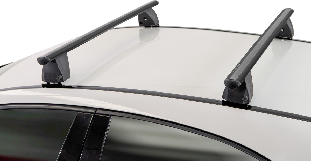 Dakdragers geschikt voor Subaru Impreza V 2016-heden 5-deurs hatchback Menabo Delta zwart