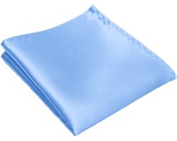 Pochette - Lichtblauw- pochet – heren - unisex