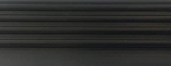 puberteit Ezel deze Rubber antislip trapprofiel - EPDM kwaliteit - Zwart - 50x40mm x 4.5mm dik  - 3 METER... | bol.com