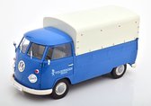 Volkswagen T1 Pick-Up “Volkswagen Service” 1950 (Blauw) (30 cm) 1/18 Solido - Modelauto - Schaalmodel - Model auto - Miniatuurautos - Miniatuur auto