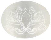 Handsteen Seleniet 6-7 cm lotus
