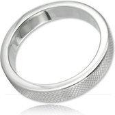 Mr.Steel - CrissCross - Massief stalen cockring - 15mm x Ø40mm diameter