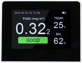 Multifunctionele Usb Luchtkwaliteit Detector K6-D K6-B Digitale Hcho Tvoc Tester CO2 Meter Co₂ Monitor Met Oplaadbare Batterij